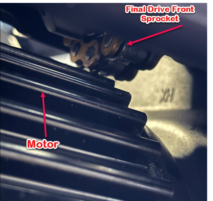 Primary Belt to Chain Conversion Kit | 219 RK Sealed O-Ring | E Ride Pro SR