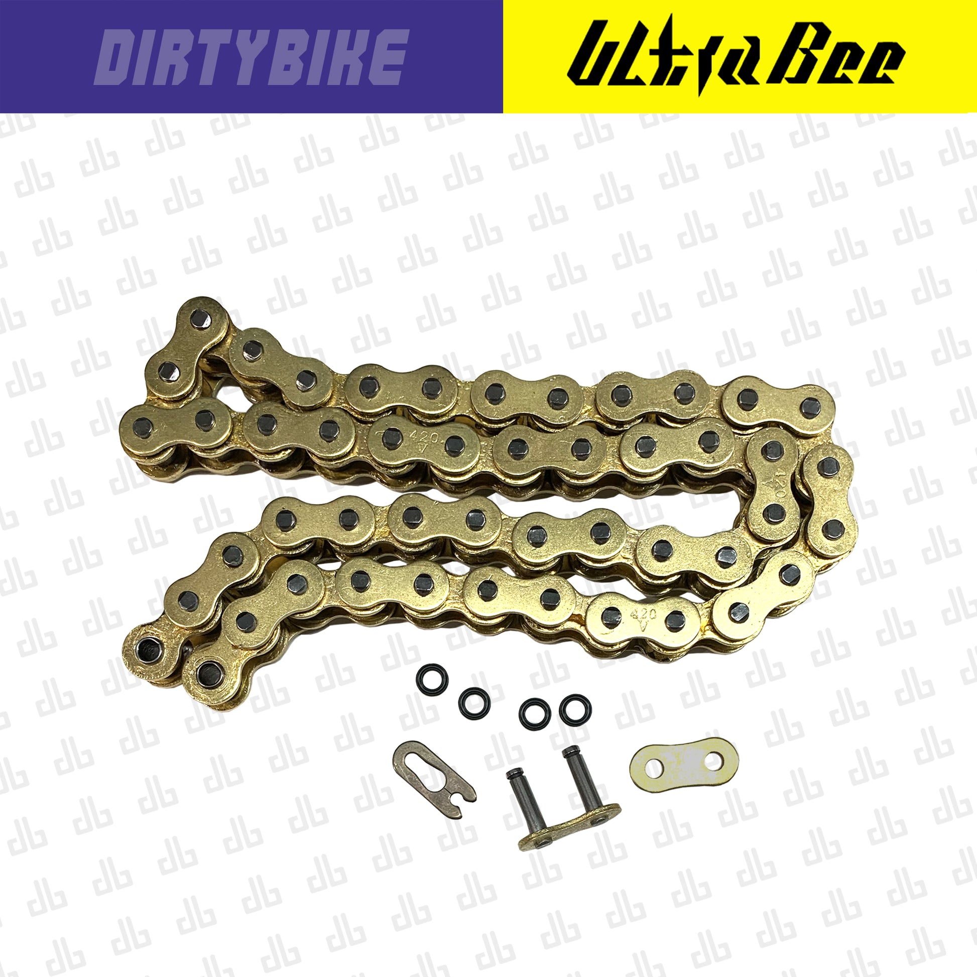 420 X-Ring Chain for Ultra Bee with Master Link