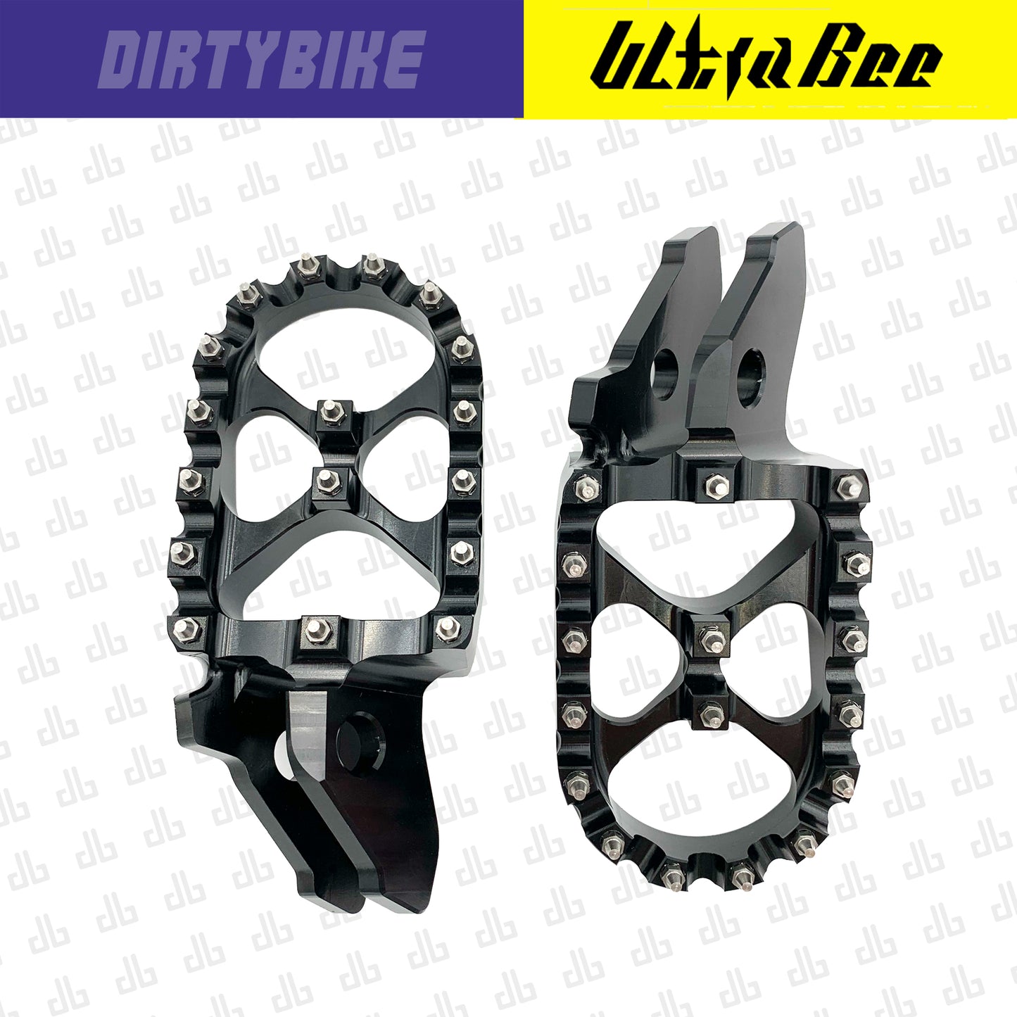 DirtyBike CNC Aluminum Footpegs for Sur-Ron Ultra Bee V2