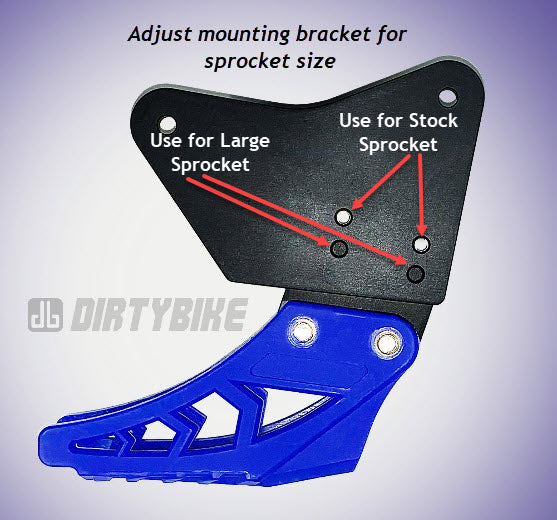 Chain guide instructions for Talaria Sting bikes