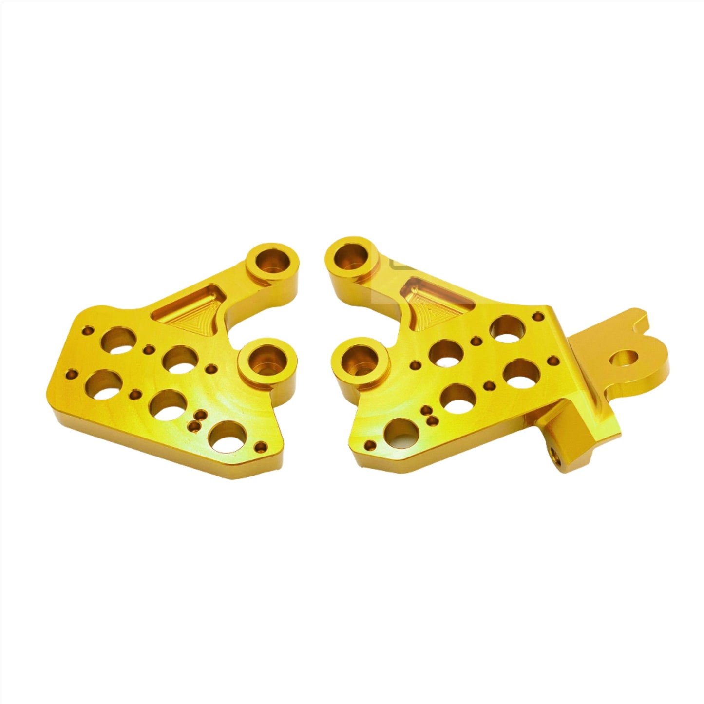 DirtyBike CNC Aluminum Foot Peg Bracket for Talaria Sting Gold