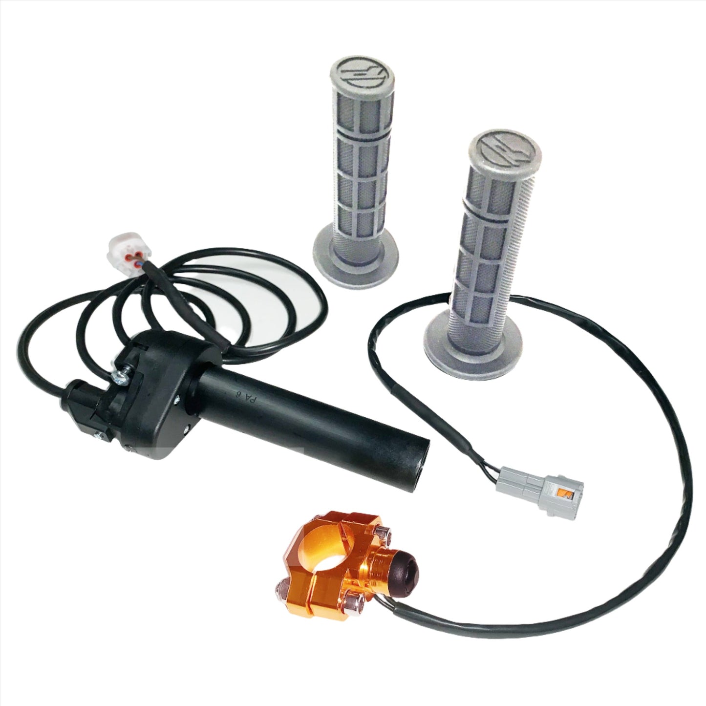 Orange throttle start button for Talaria bikes