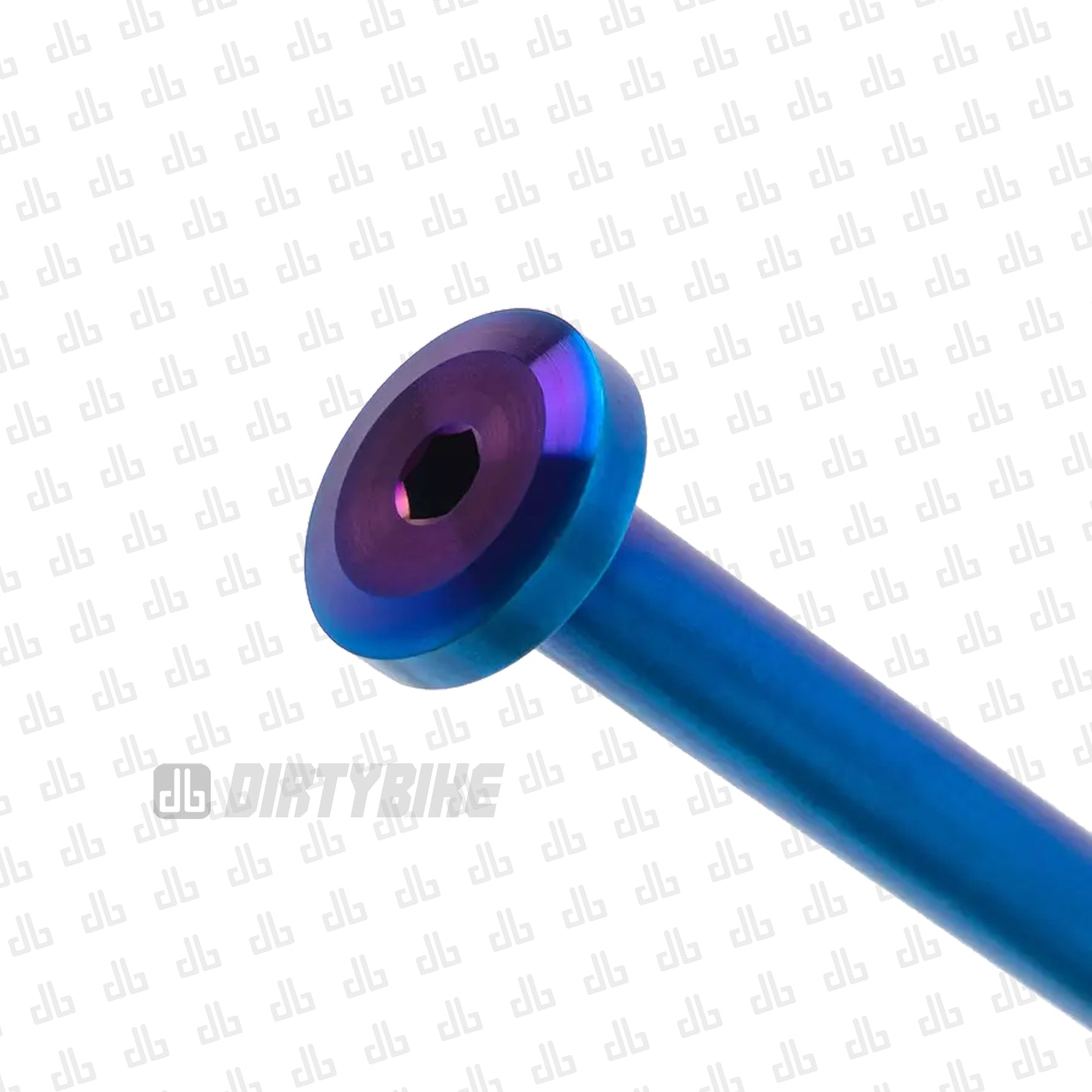 Titanium intermediate shaft for Surron LBX bikes.