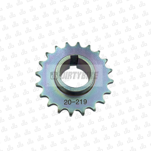 20 tooth Hardened Steel 219 Replacement Front Sprocket