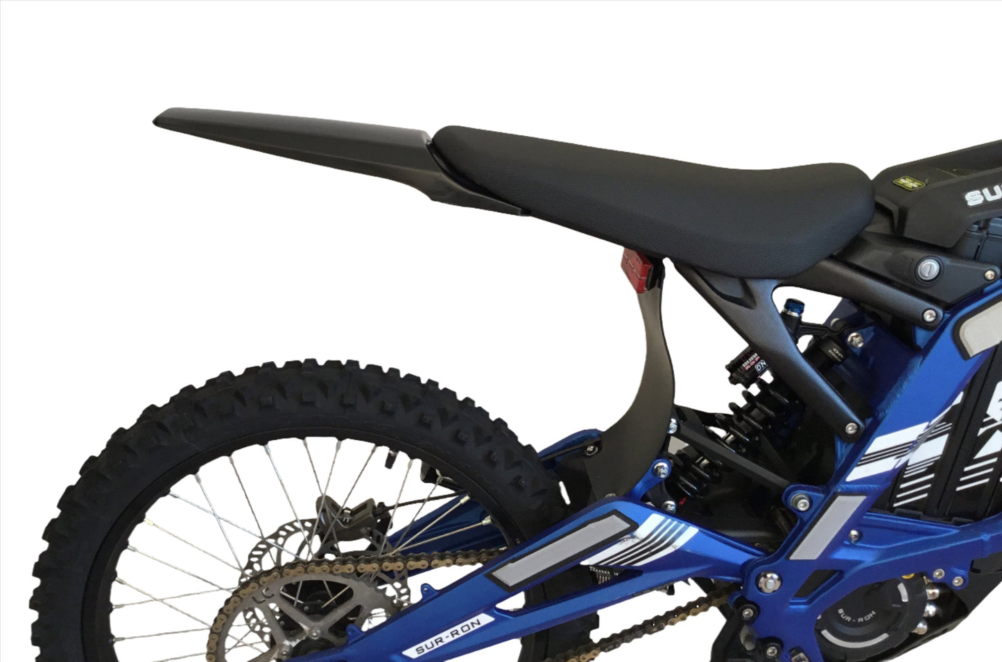 Sur-Ron Light Bee reaDirtyBike Fender Rear Long Surron LBXr long fender mud guard on bike