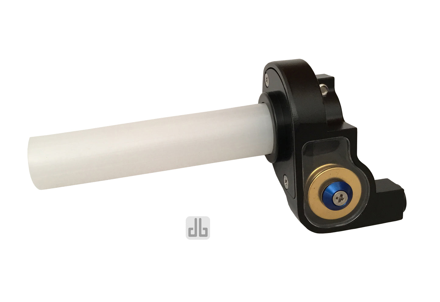 DirtyBike Throttle Assembly 1/4 Quick Turn Mechanical Surron LBX Gold