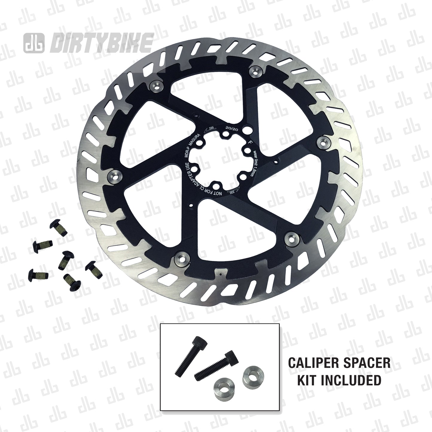 Magura 220mm Floating Front Brake Rotor Kit | Surron LBX | Talaria Sting