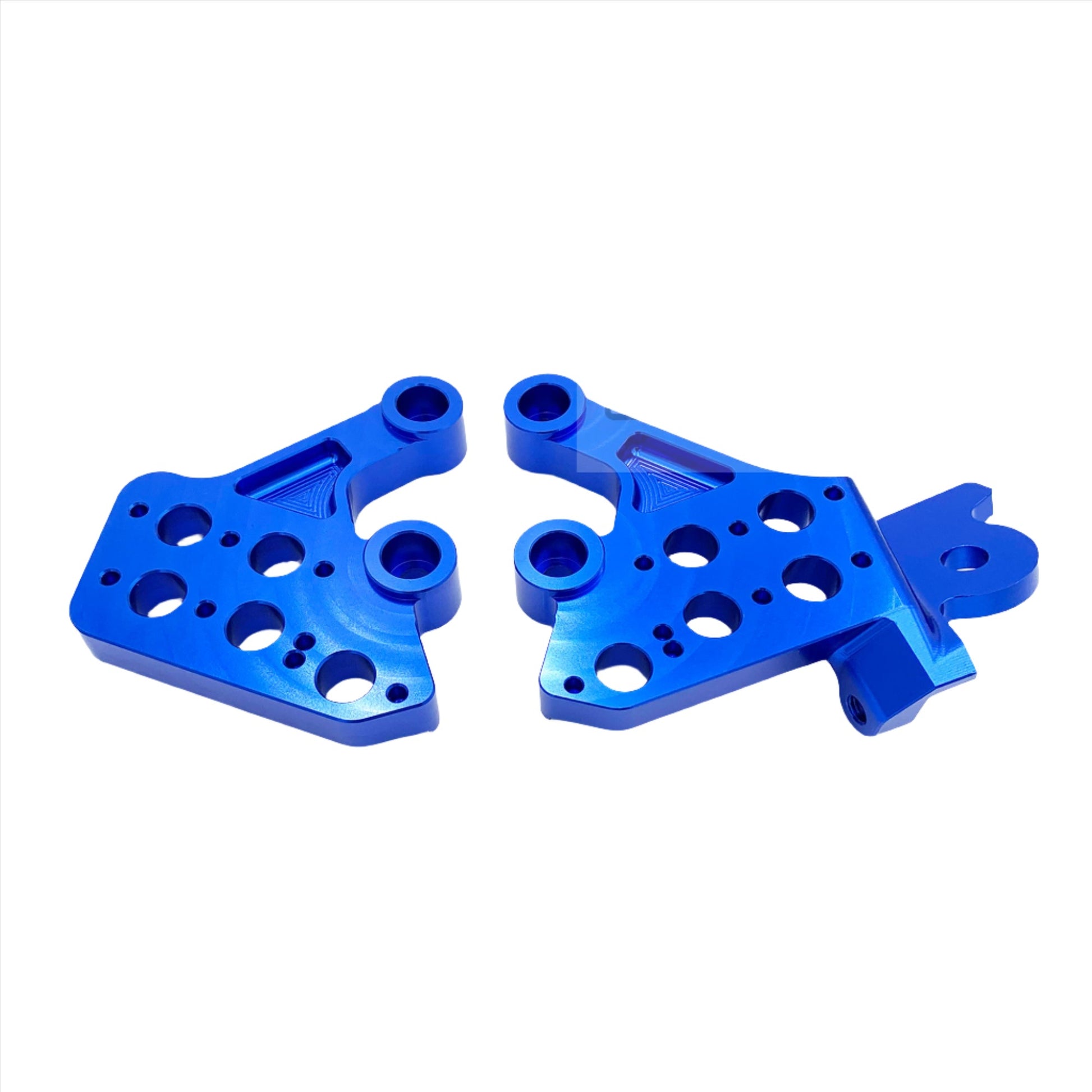 DirtyBike CNC Aluminum Foot Peg Bracket for Talaria Sting Blue
