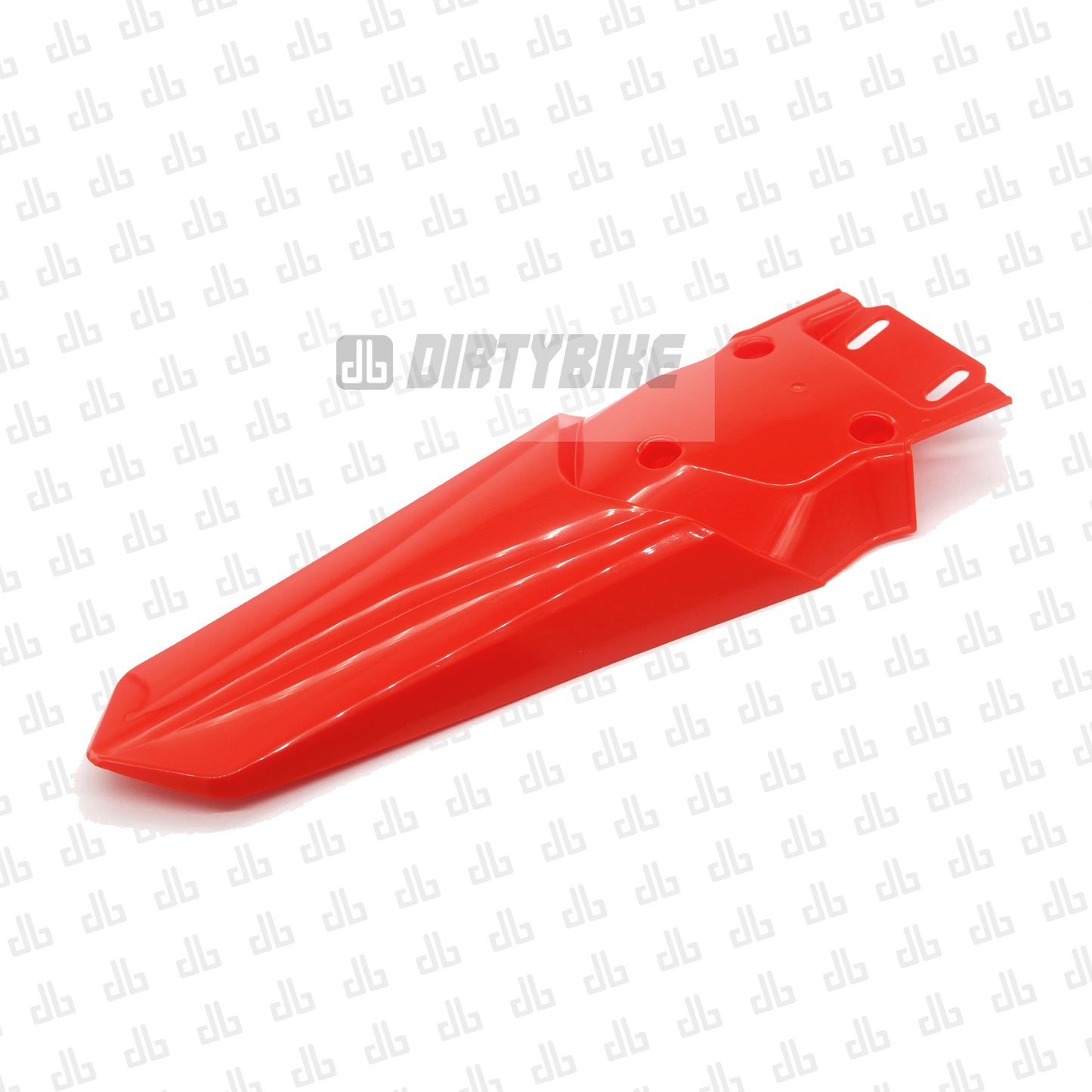 Long red rear fender for Talaria Sting bikes by DirtyBike