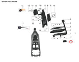 Talaria Sting OEM Battery Pack Holder Bracket Bottom Rubber