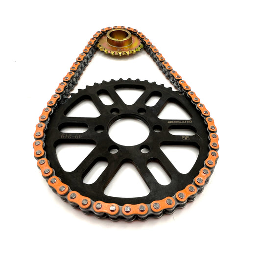 Primary Belt to Chain Conversion Kit | 219 | RK Sealed O-Ring | E Ride Pro 2.0