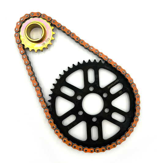 Primary Belt to Chain Conversion Kit | 219 | RK Sealed O-Ring | E Ride Pro 2.0