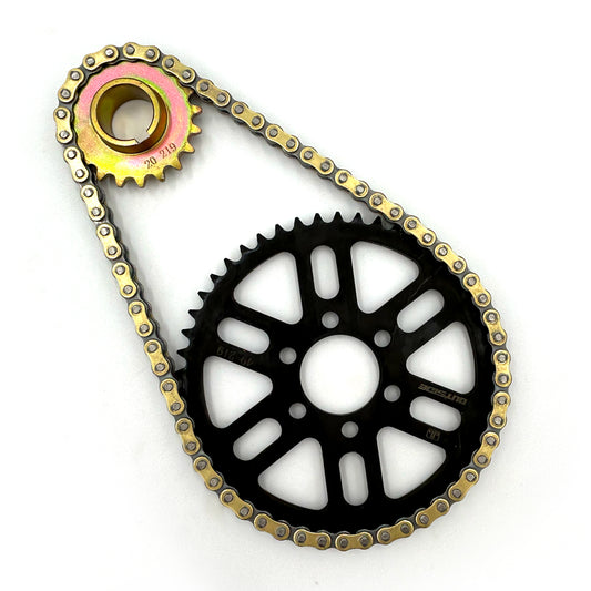 Primary Belt to Chain Conversion Kit | 219 | RK Non-Sealed | Surron LBX