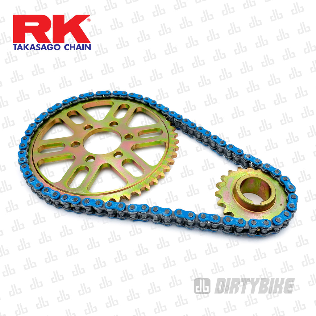 219RK Sealed O-Ring Chain Gold Series Primary Belt to Chain Conversion Kit  Surron LBX Segway X260 – eDirtyBike