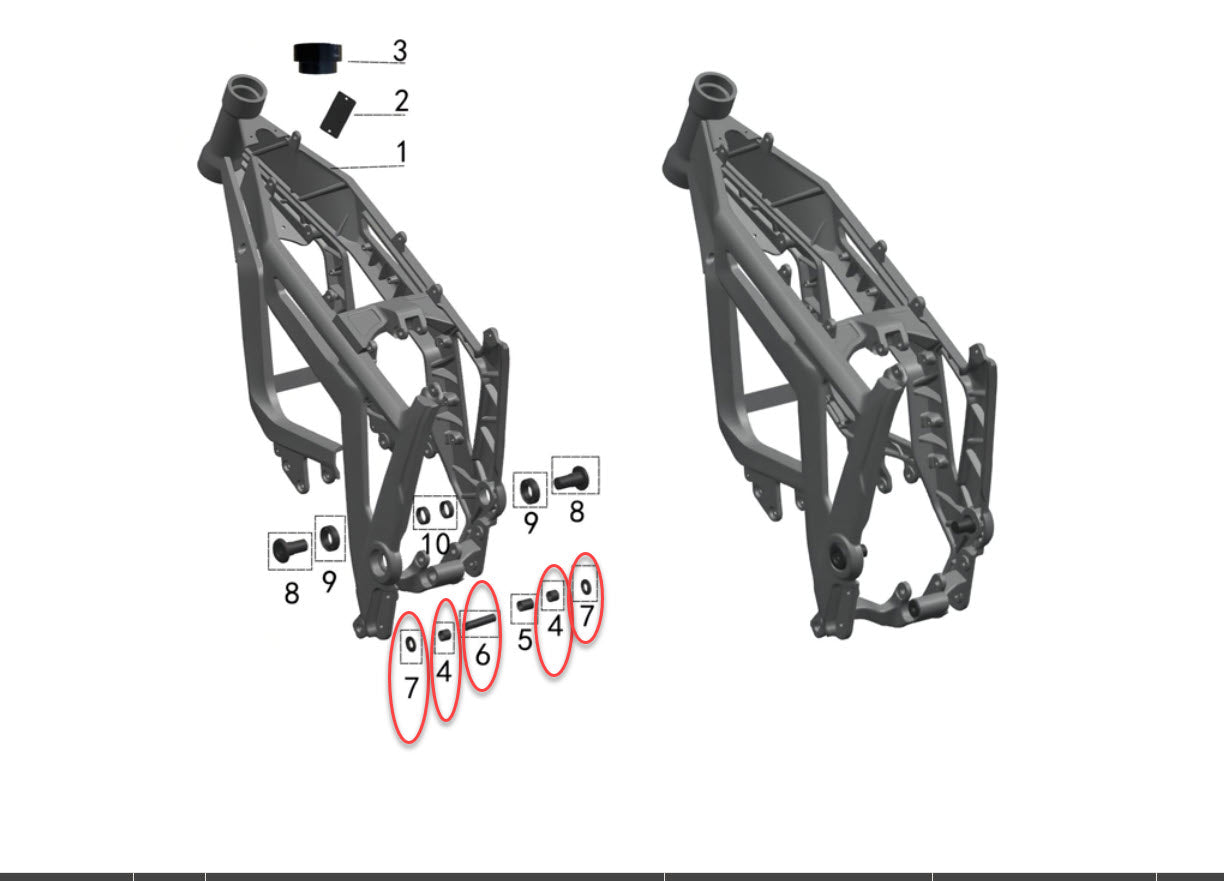 Bearing Kit | Lower Suspension Linkage | Talaria MX3 / MX4 | DirtyBike ...