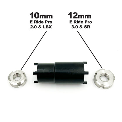 Mid Shaft Nut Tool | Dual 4-Prong | E Ride Pro 2.0, 3.0, SR and LBX