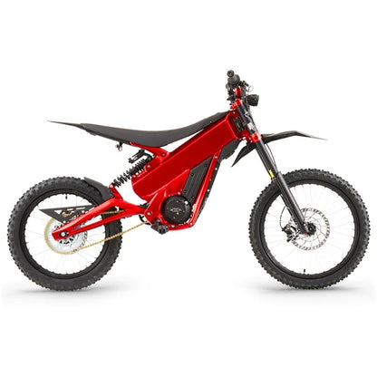 Red Talaria XXX electric motorbike side view