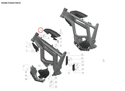 OEM Battery Pack Cover Lid | Talaria Sting | MX3 / MX4