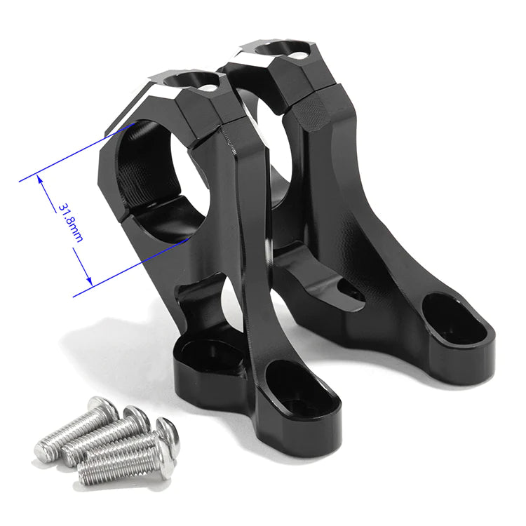 Solid Mount Aluminum Handle Bar Riser Sur-Ron LBX Talaria Sting ...